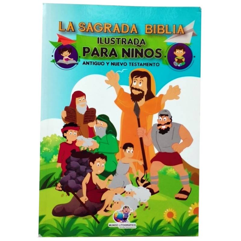 Cargue la imagen en el visor de la galería, La Sagrada Biblia Ilustrada para Niños
