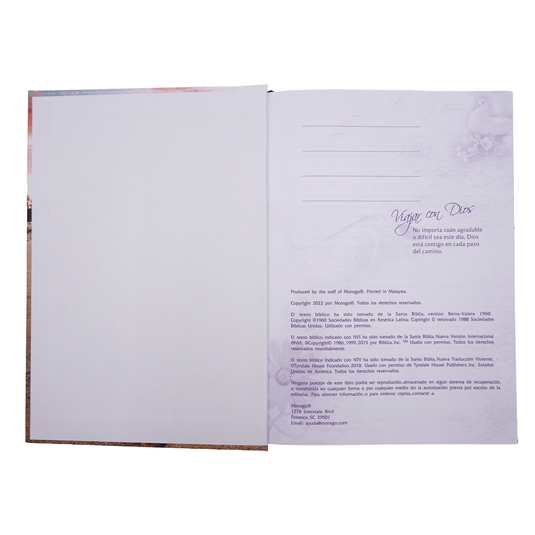 Libreta Que el Señor –Números 6:24-26, tapa dura
