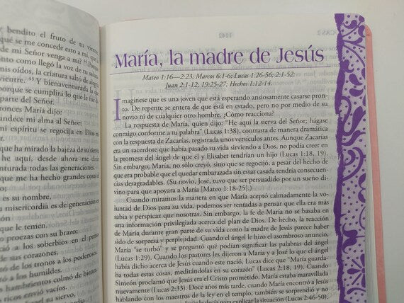 Cargue la imagen en el visor de la galería, Biblia Mujer de Hoy RVR 1960, i/piel rosa
