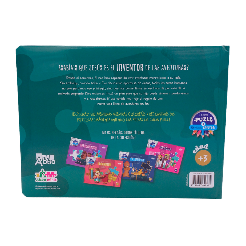 Cargue la imagen en el visor de la galería, Libro Rompecabezas - Jesús el protagonista
