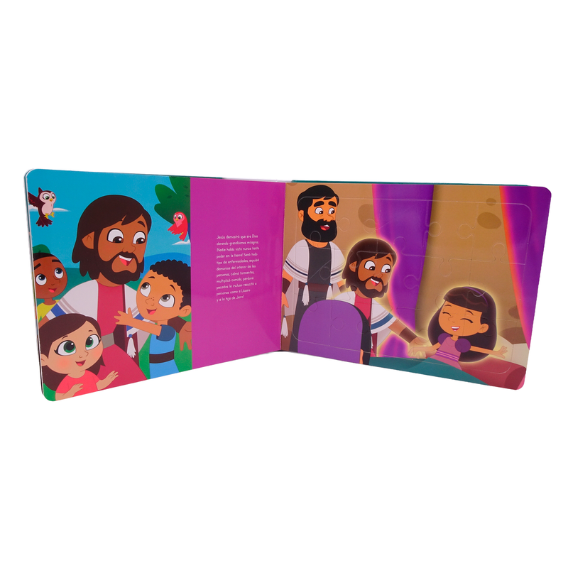 Cargue la imagen en el visor de la galería, Libro Rompecabezas - Jesús el protagonista
