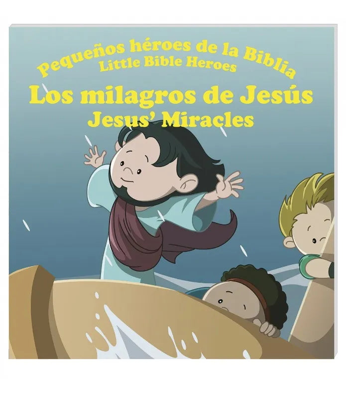 Cargue la imagen en el visor de la galería, Libro Bilingüe Los Milagros de Jesús- Jesus&#39; Miracles
