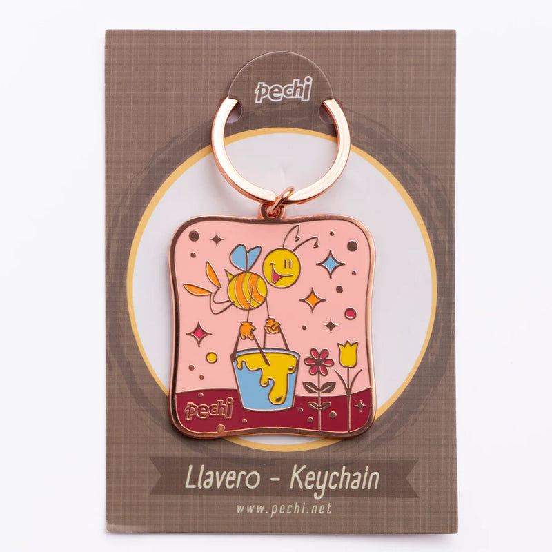 Cargue la imagen en el visor de la galería, Llavero Pechi Miel
