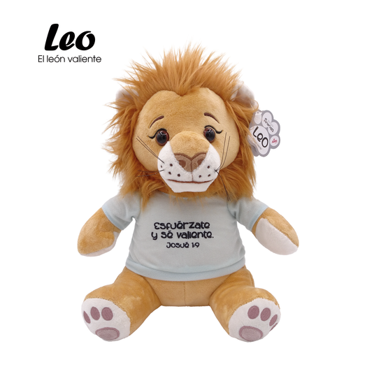 Peluche Leo: El Valiente de Dios
