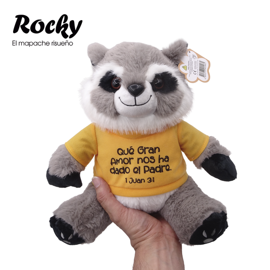 Peluche Rocky: Amor Infinito de Dios