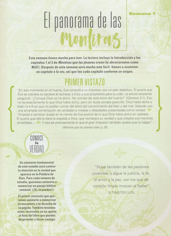 Cargue la imagen en el visor de la galería, Mentiras que las jóvenes creen, Guía de estudio: Y la verdad que las hace libres
