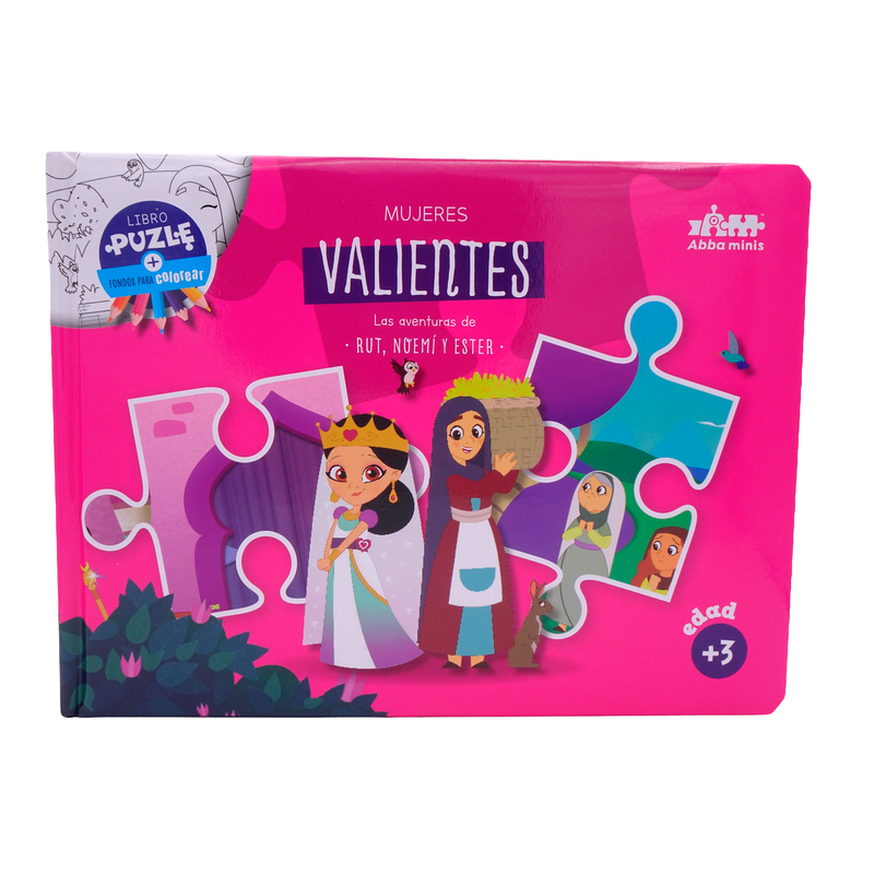 Cargue la imagen en el visor de la galería, Libro Rompecabezas – Mujeres Valientes

