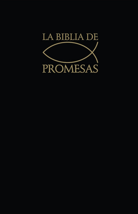 Biblia de Promesas RVR 1960, Tapa dura negra