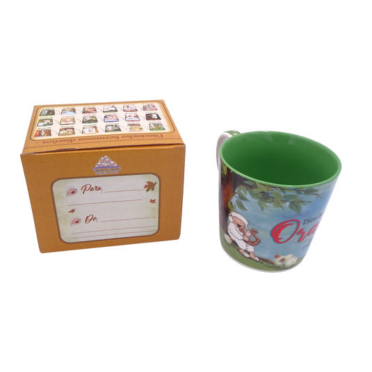 Taza ovejitas - Dios escucha tu oración