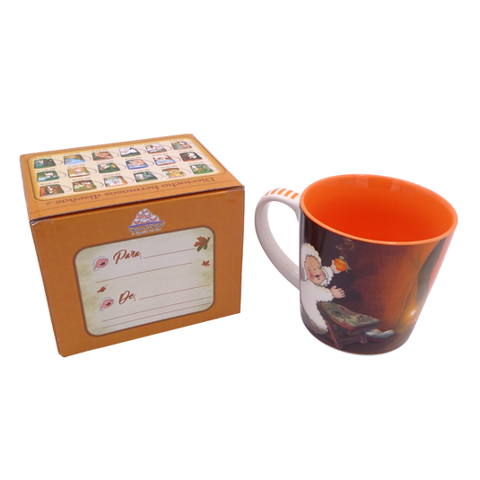 Taza ovejitas - Soy feliz cuando le adoro