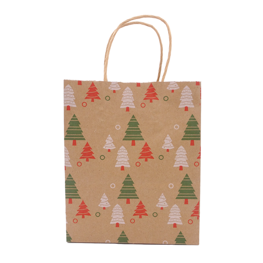 Bolsa de regalo árboles de Navidad