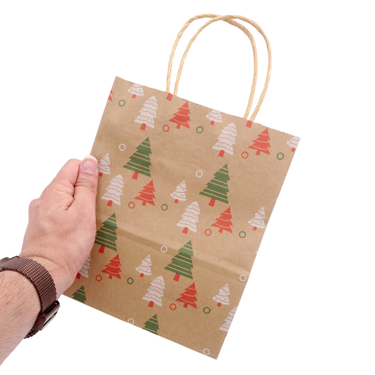 Bolsa de regalo árboles de Navidad
