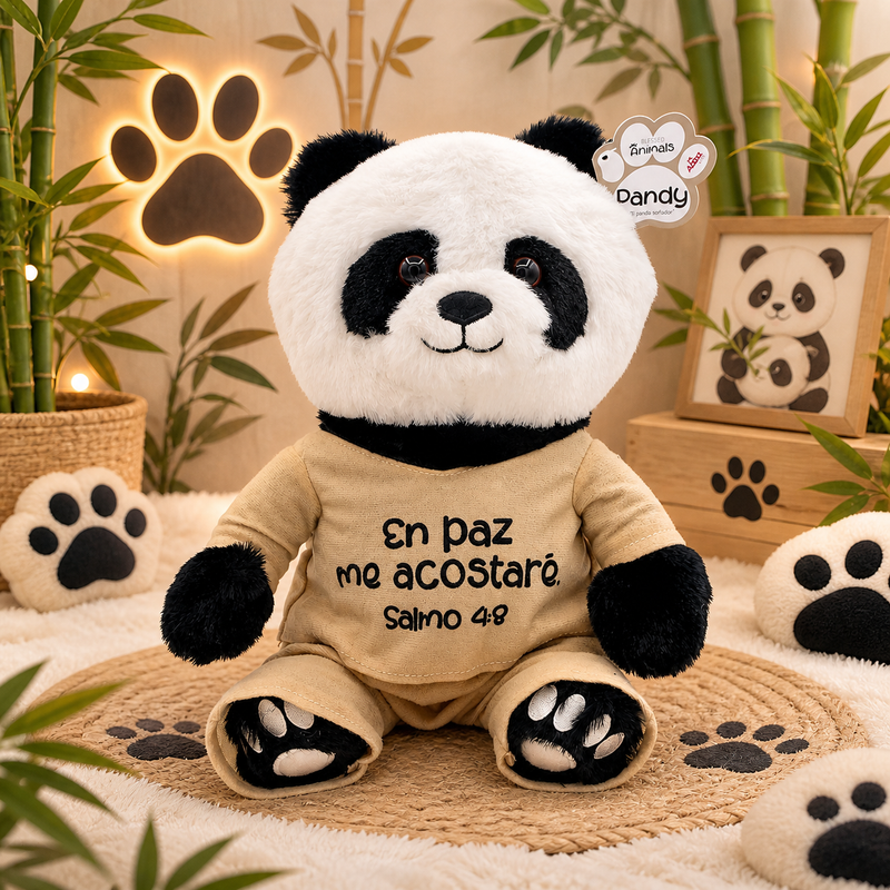 Cargue la imagen en el visor de la galería, Peluche Pandy: Mi Compañero de Oración
