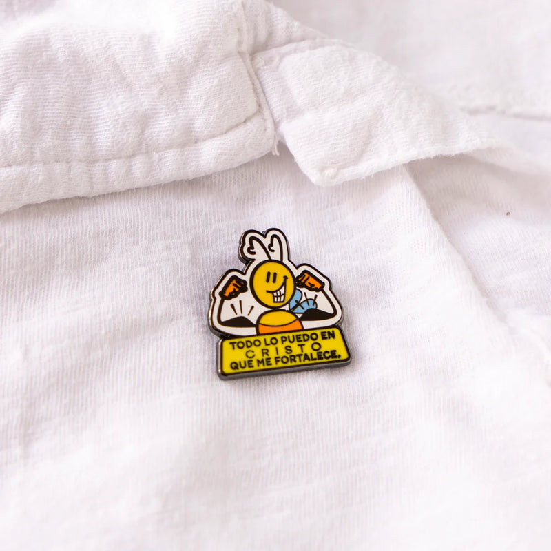 Cargue la imagen en el visor de la galería, Pin Pechi Todo lo puedo en Cristo
