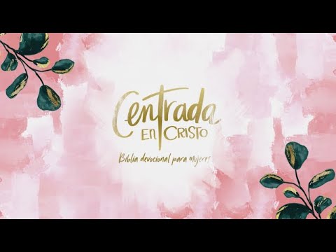 Cargar y reproducir video en Gallery Viewer, Biblia devocional para mujeres Centrada en Cristo RVR 1960, símil piel floral
