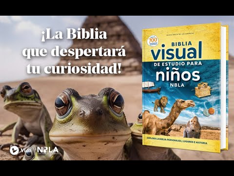 Cargar y reproducir video en Gallery Viewer, Biblia visual de estudio NBLA para niños, Tapa Dura: Explora la Biblia: personajes, lugares e historia
