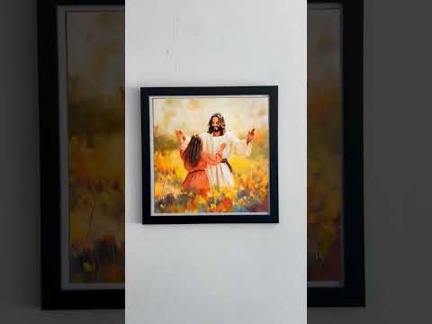 Cargar y reproducir video en Gallery Viewer, Cuadro interactivo "Jesus the light of the world"
