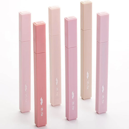 Paquete de 6 marcadores de punta cincel Mr. Pen Vintage