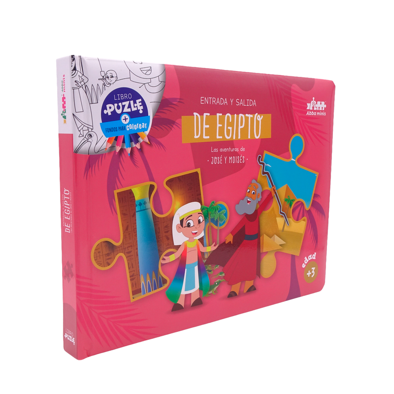 Cargue la imagen en el visor de la galería, Libro Rompecabezas – Entrada y Salida de Egipto
