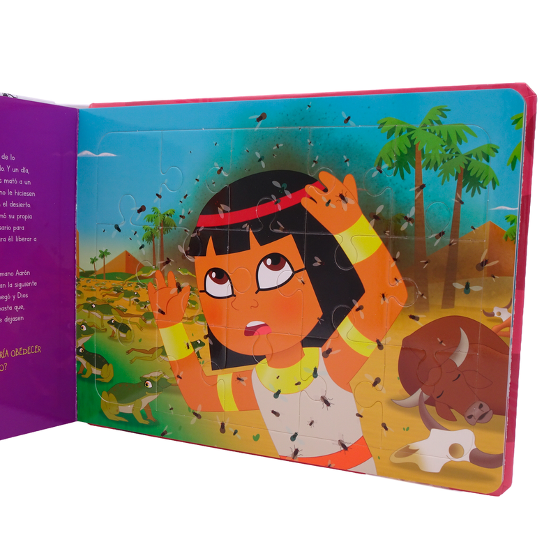 Cargue la imagen en el visor de la galería, Libro Rompecabezas – Entrada y Salida de Egipto
