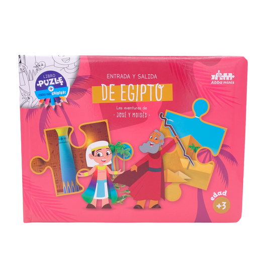 Libro Rompecabezas – Entrada y Salida de Egipto
