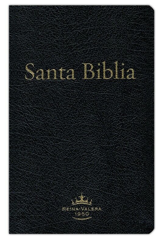 Cargue la imagen en el visor de la galería, Biblia RVR 1960, Letra Gigante, Piel fabricada negra
