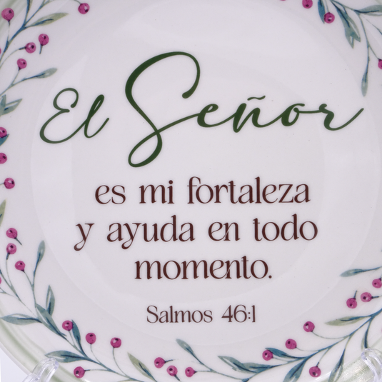 Plato decorativo Inspiración (Variedad de diseños)