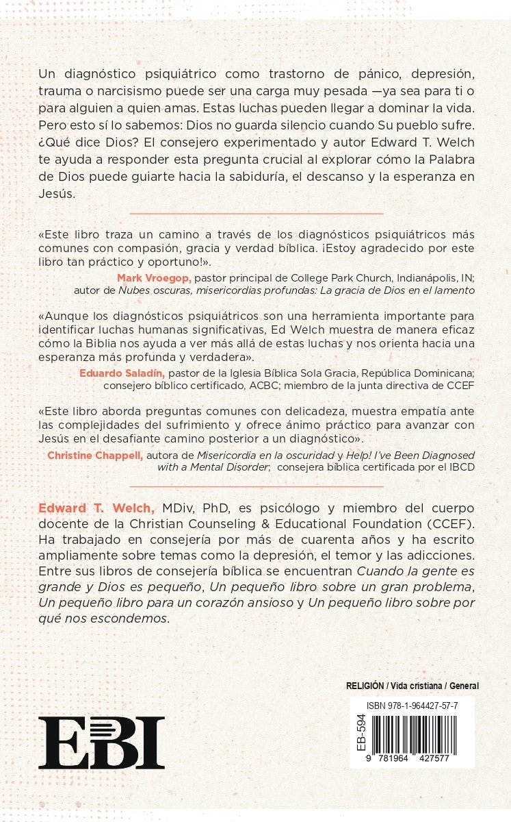 Cargue la imagen en el visor de la galería, Tengo un diagnóstico psiquiátrico: ¿Qué enseña la Biblia?
