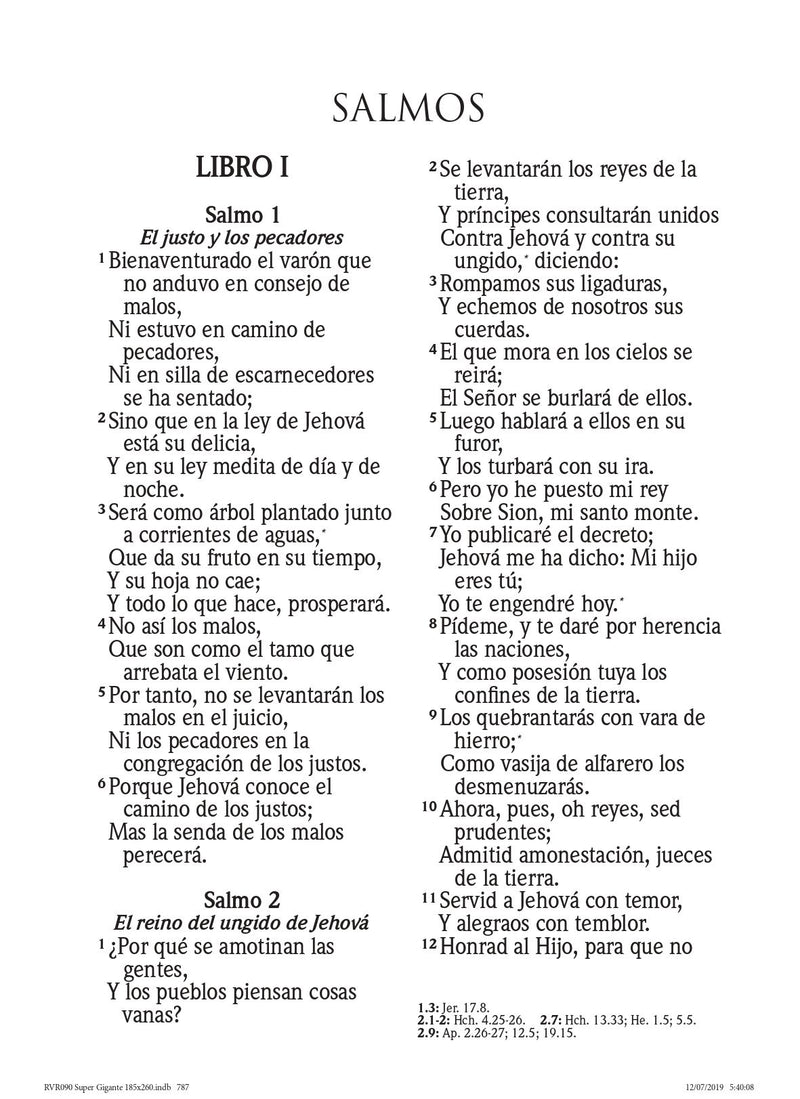 Cargue la imagen en el visor de la galería, Biblia RVR 1960, con índice, Letra Súper Gigante, CUERO GENUINO negro
