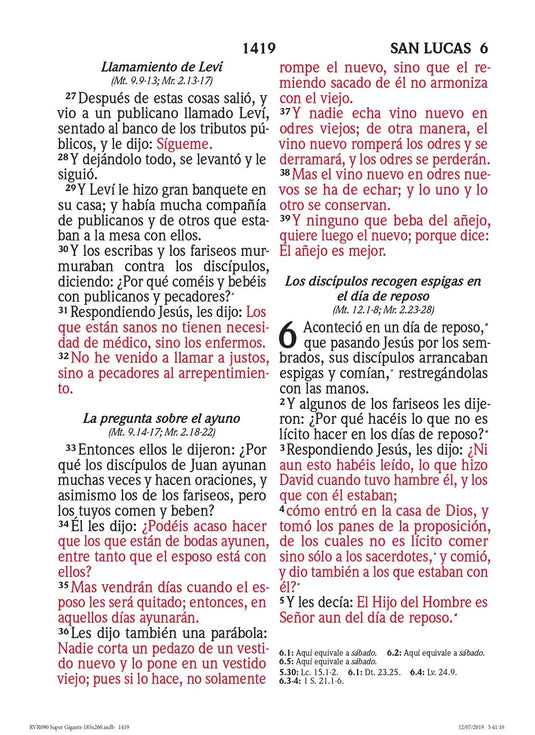 Biblia RVR 1960, con índice, Letra Súper Gigante, CUERO GENUINO negro