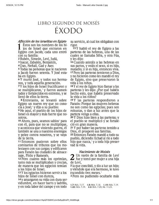 Biblia RVR 1960, Tamaño manual, Letra Grande, imitación piel rosa claro mariposas y flores