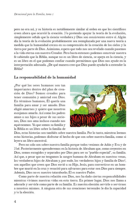 Devocional para la familia Creciendo juntos en Cristo / Tomo 1