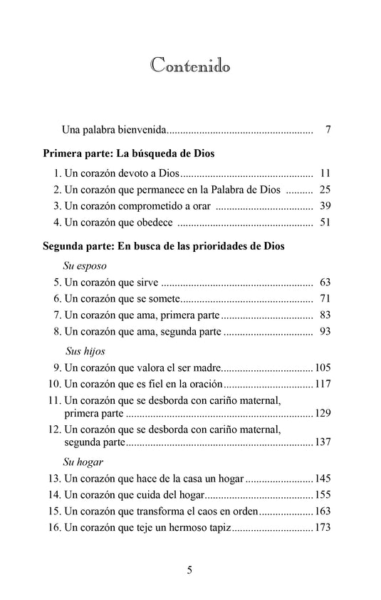 Una mujer conforme al corazón de Dios (Ed. Bolsillo)