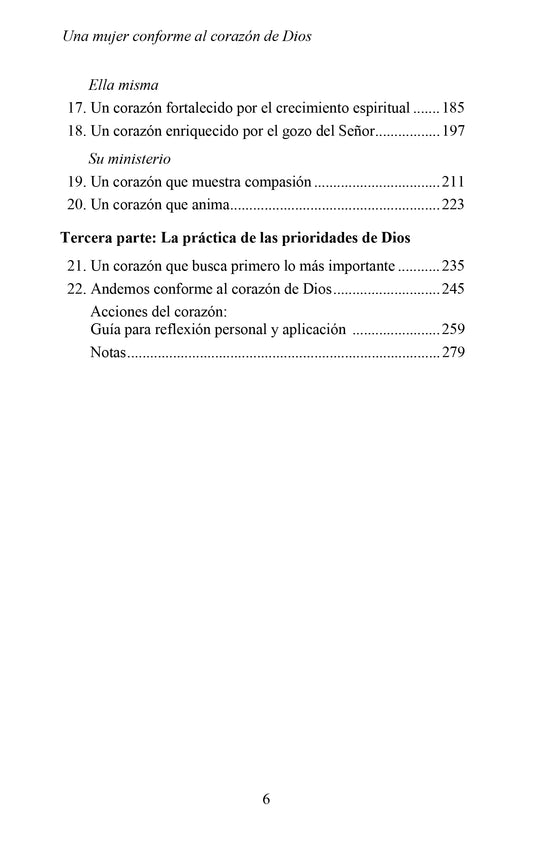Una mujer conforme al corazón de Dios (Ed. Bolsillo)
