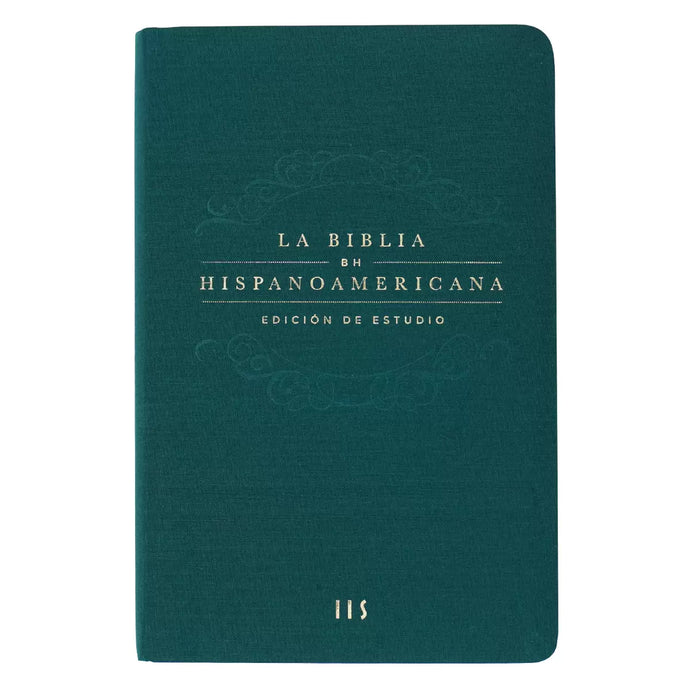 Biblia Hispanoamericana edición de estudio (color verde)