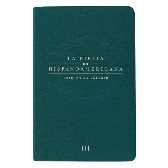 Biblia Hispanoamericana edición de estudio (color verde)