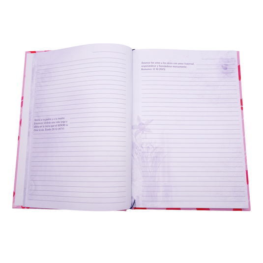 Libreta Porque de tal manera –Juan 3:16, tapa dura